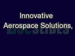 Innovative Aerospace Solutions,