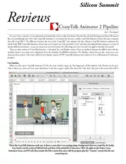 Silicon Summit Reviews CrazyTalk Animator  Pipeline by
