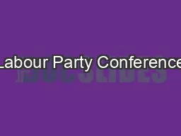 Labour Party Conference