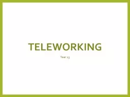 Teleworking