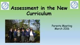 Assessment in the New