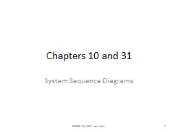 Chapters 10 and 31