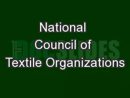 National Council of Textile Organizations