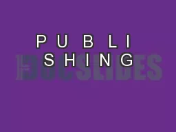 PPT-P U B L I S H I N G