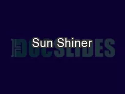 Sun Shiner