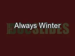 Always Winter