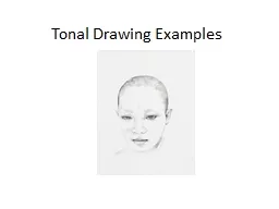 Tonal Drawing Examples
