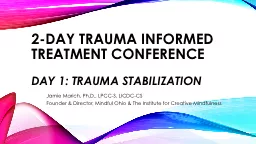 2-Day Trauma Informed Treatment