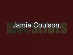 Jamie Coulson,
