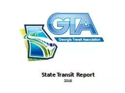 State Transit Report