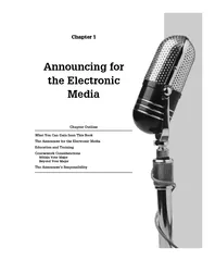 Chapter  Announcing for the Electronic Media Chapter O