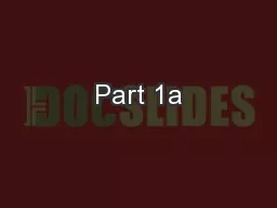 Part 1a