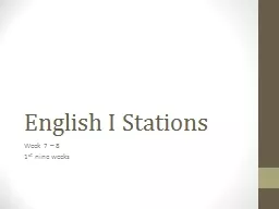 English I Stations