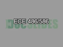 ECE 486/586