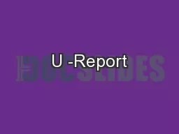 U -Report