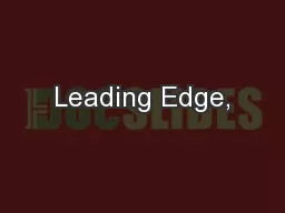 Leading Edge,