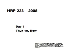 HRP 223 –
