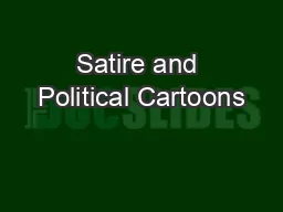 Satire and Political Cartoons