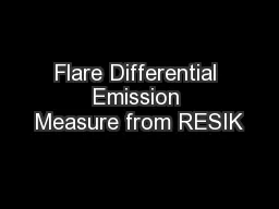 Flare Differential Emission Measure from RESIK