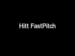 Hitt FastPitch