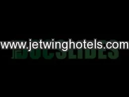 www.jetwinghotels.com