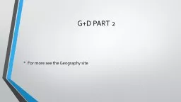 G+D PART 2