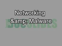 Networking & Malware