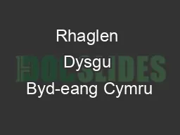 Rhaglen Dysgu Byd-eang Cymru