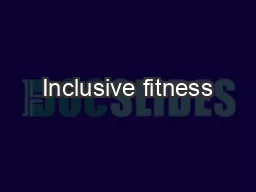 Inclusive fitness