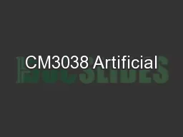 CM3038 Artificial