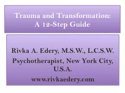 Trauma and Transformation: