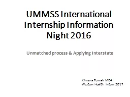 UMMSS International