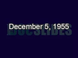 December 5, 1955