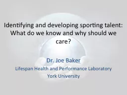 Dr. Joe Baker