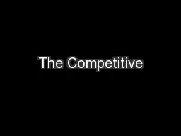 The Competitive