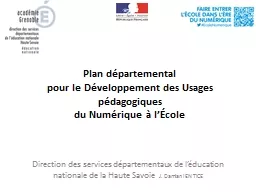 Plan départemental