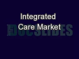 Integrated Care Market