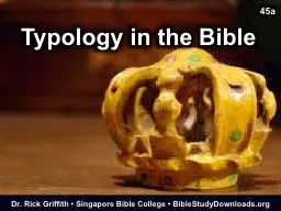 Typology in the Bible