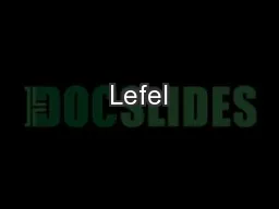 Lefel
