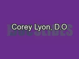 Corey Lyon, D.O