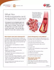 continued What should I know about anticoagulants Anti