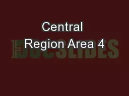 Central Region Area 4