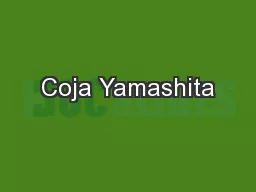 Coja Yamashita
