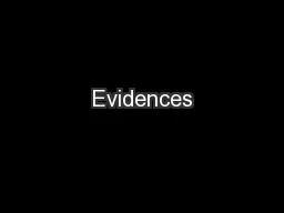 Evidences