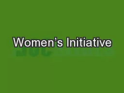 Women’s Initiative