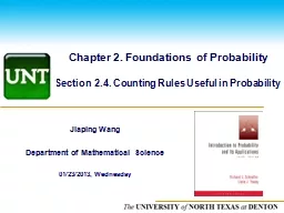 Chapter 2. Foundations of Probability