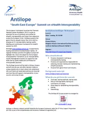 Antilope South East Europe Summit on eHealth Interoper