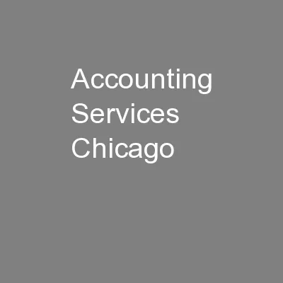 Accounting Services Chicago