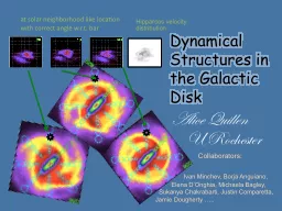 Dynamical Structures in the Galactic Disk