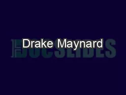 Drake Maynard